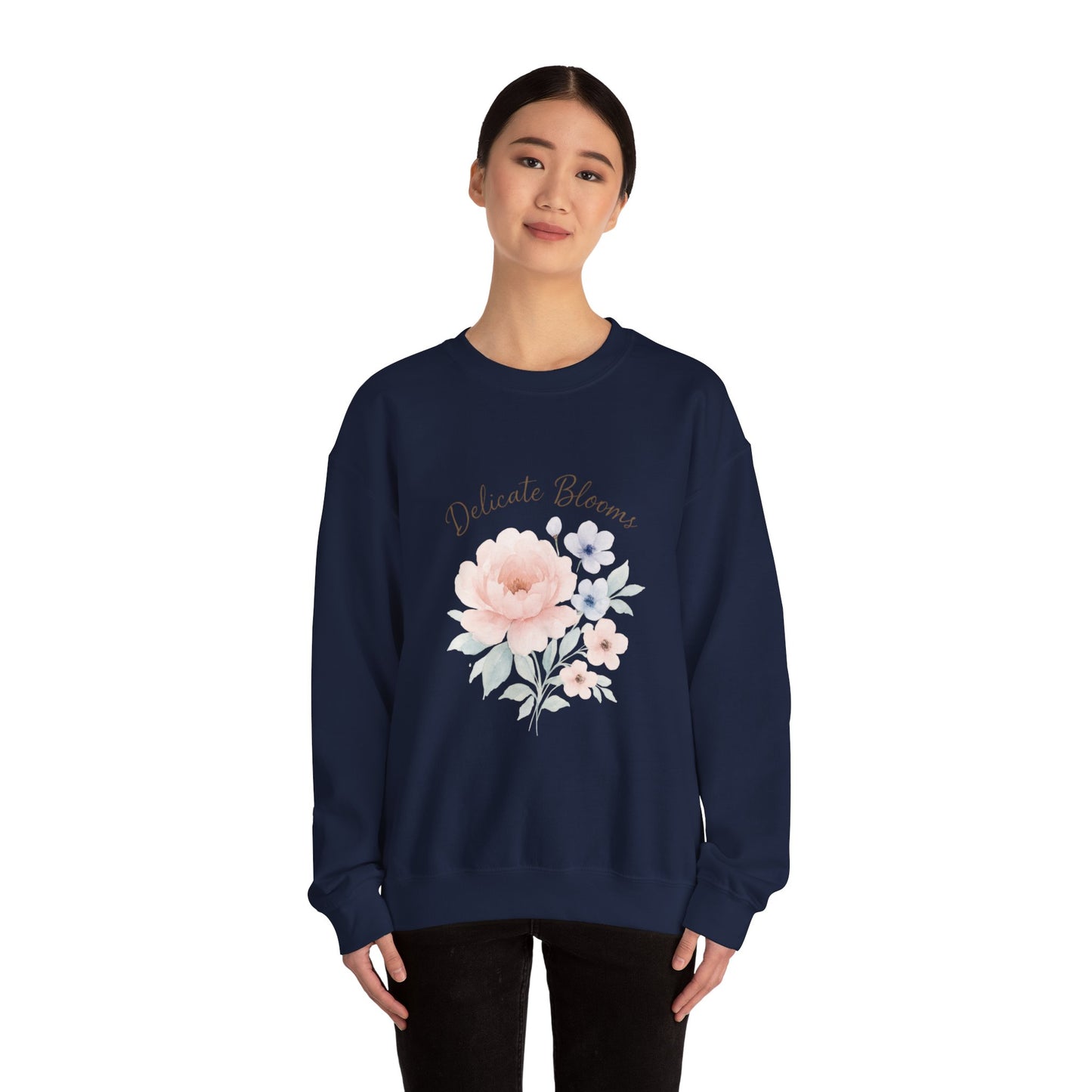 Delicate Blooms Floral Sweatshirt