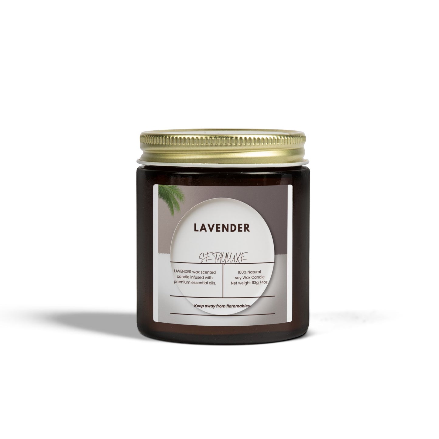 Lavender  Scented Candle (4oz & 9oz)