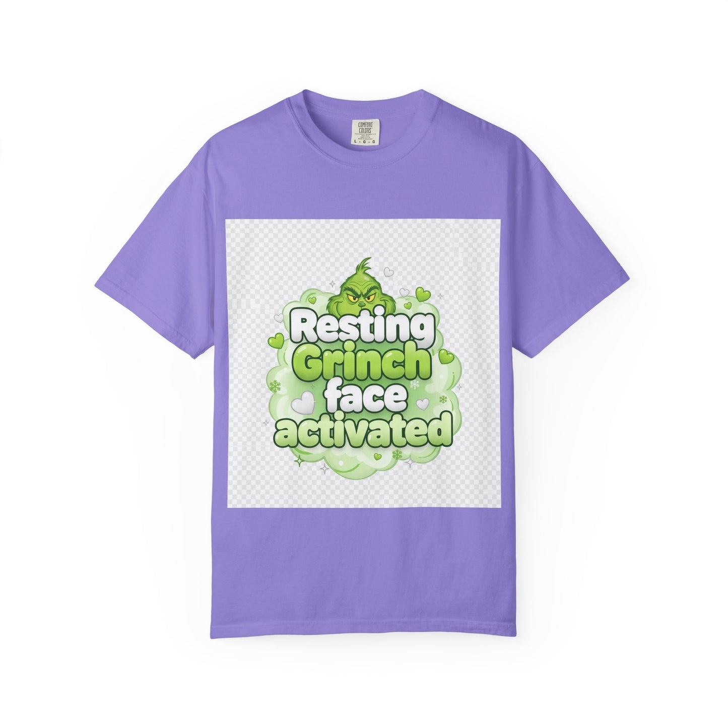 Resting Grinch Face Activated T-Shirt