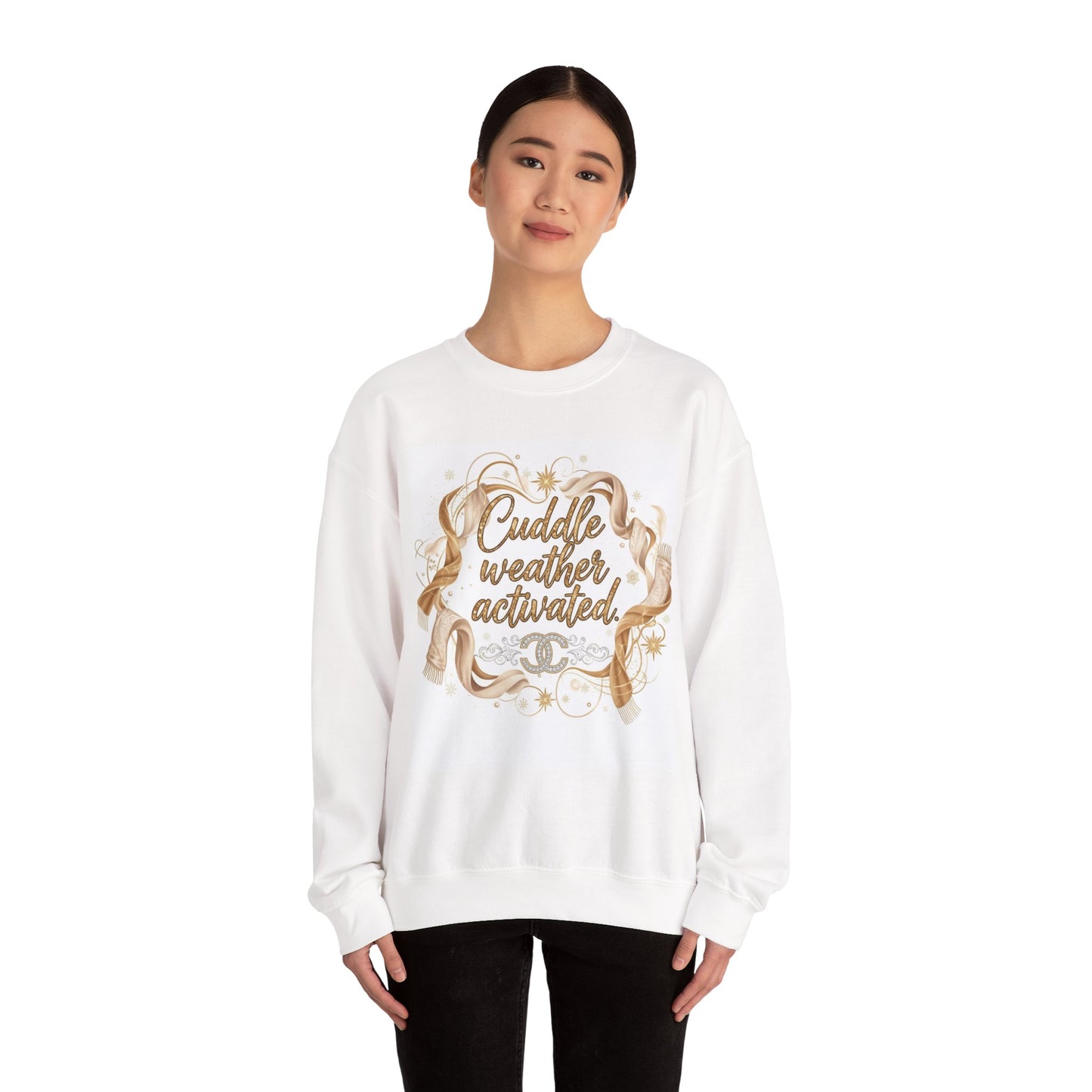 Cuddle Weather Activated Crewneck Sweatshirt — Cozy Winter Pullover