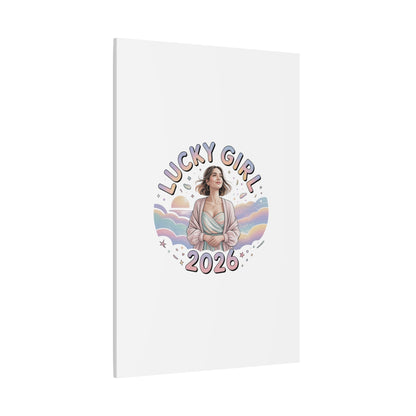Lucky Girl 2026 Canvas | Manifest Luck, 2026 Lucky Charms