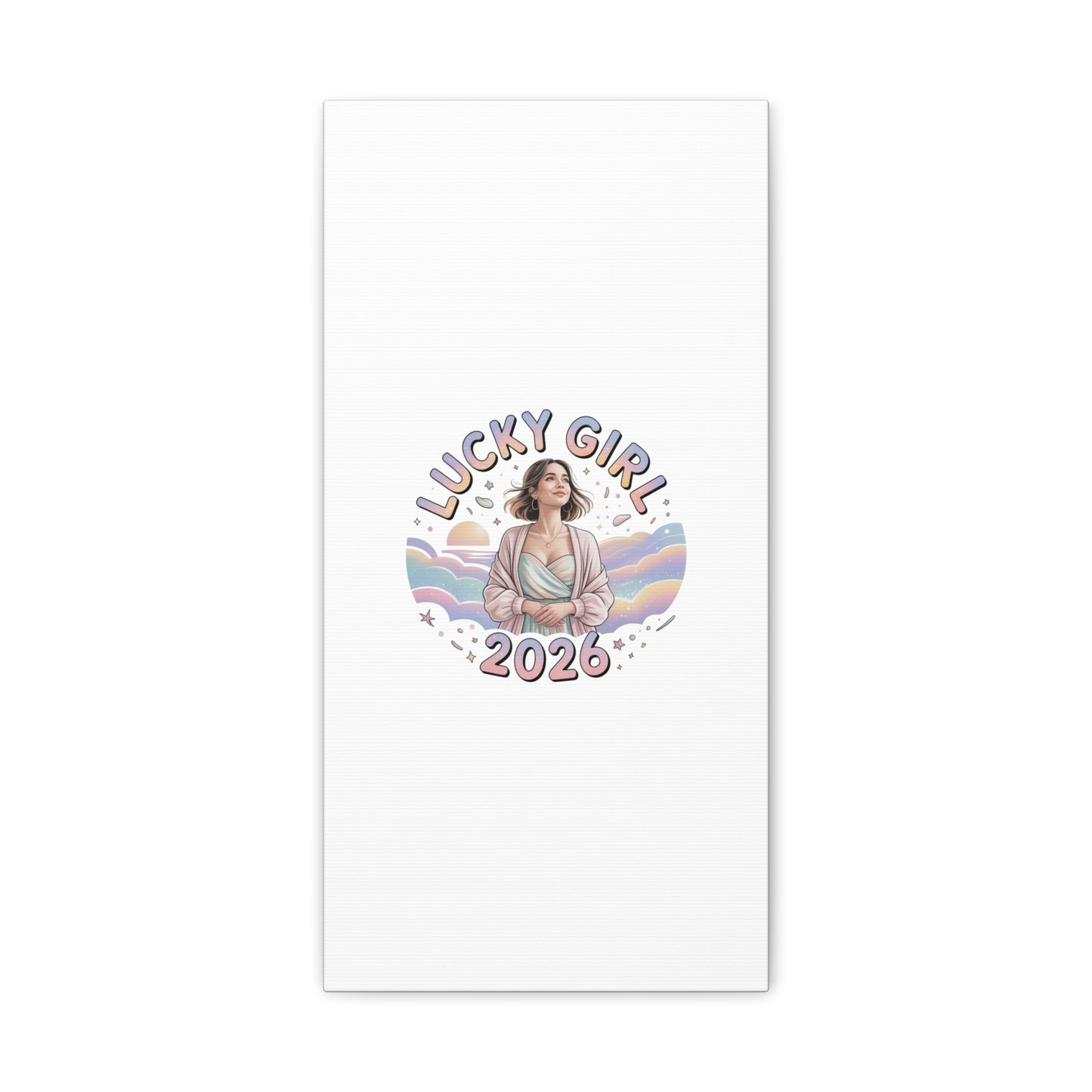 Lucky Girl 2026 Canvas | Manifest Luck, 2026 Lucky Charms