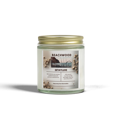 Beachwood Coconut Apricot Scented Candle (4oz/9oz)