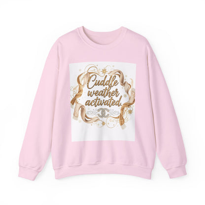 Cuddle Weather Activated Crewneck Sweatshirt — Cozy Winter Pullover