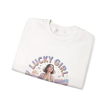 Lucky Girl 2026 Manifest Luck Sweatshirt | 2026 Lucky Charms, Angel Number