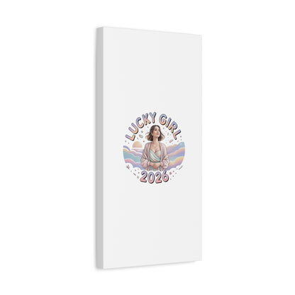 Lucky Girl 2026 Canvas | Manifest Luck, 2026 Lucky Charms