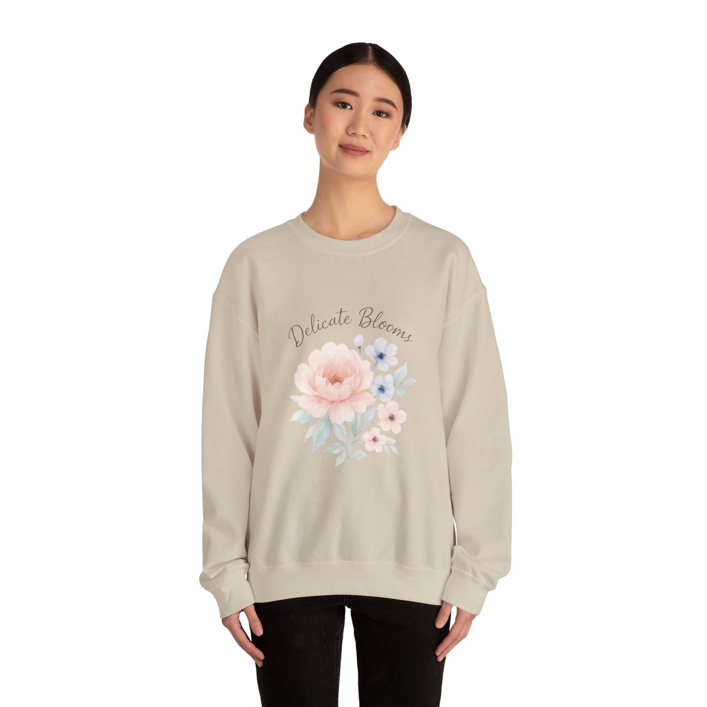 Delicate Blooms Floral Sweatshirt