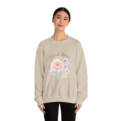 Delicate Blooms Floral Sweatshirt