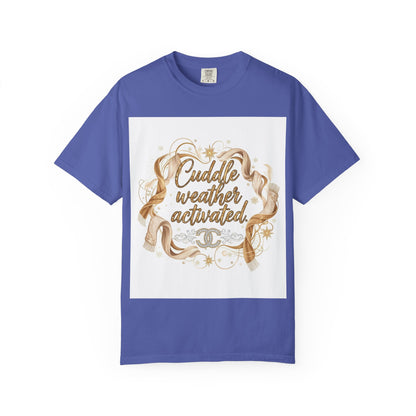 Cuddle Weather Activated T-Shirt — Cozy Autumn Graphic Tee