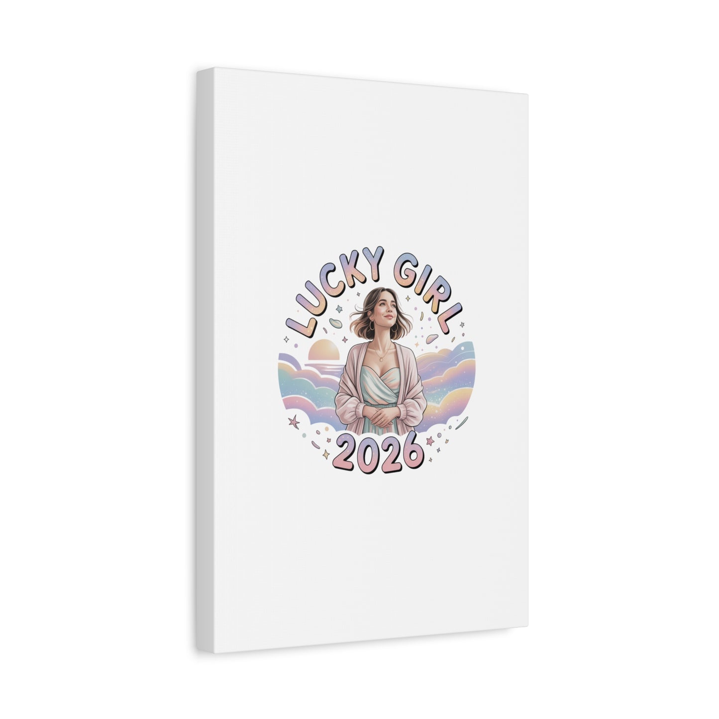 Lucky Girl 2026 Canvas | Manifest Luck, 2026 Lucky Charms