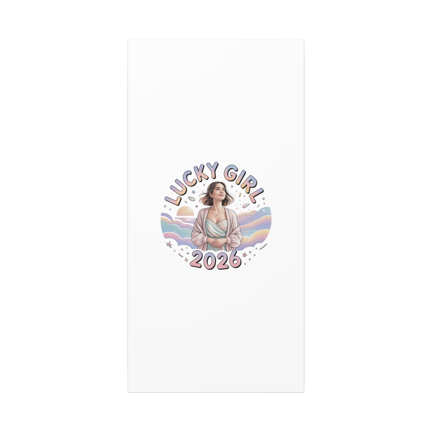 Lucky Girl 2026 Canvas | Manifest Luck, 2026 Lucky Charms