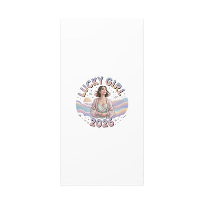 Lucky Girl 2026 Canvas | Manifest Luck, 2026 Lucky Charms