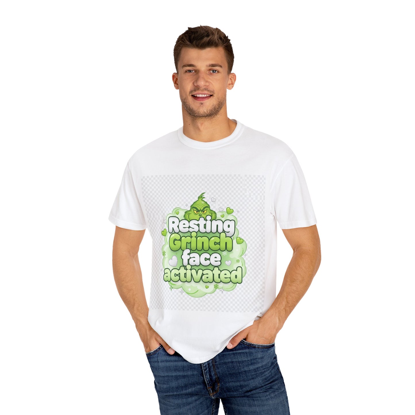 Resting Grinch Face Activated T-Shirt