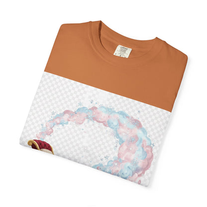 Sleighing Softly in Style T-Shirt — Festive Sleigh Graphic Holiday Tee