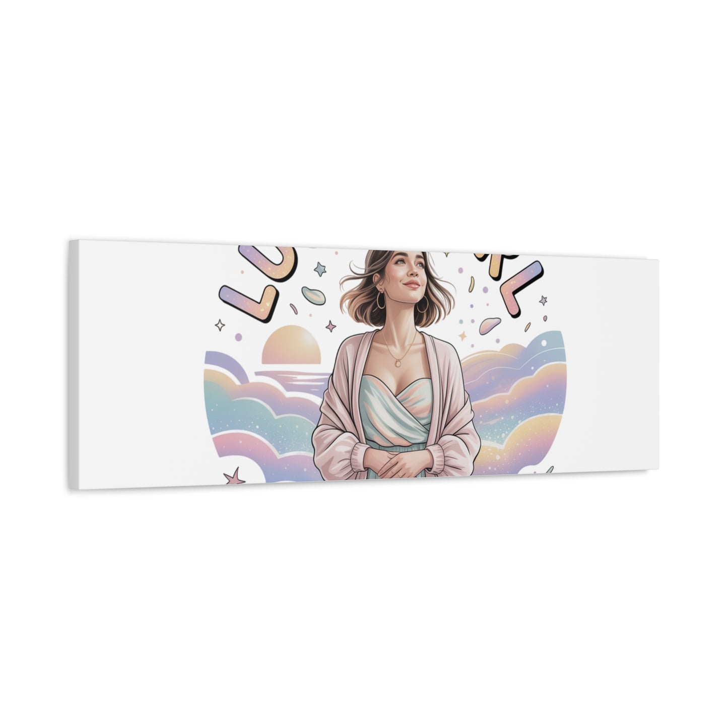 Lucky Girl 2026 Canvas | Manifest Luck, 2026 Lucky Charms