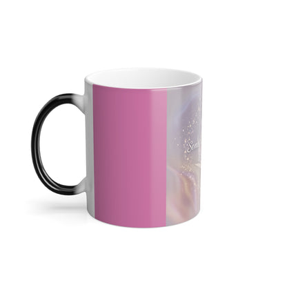 Color Morphing Magic Mug - "Something Beautiful is Waiting..."