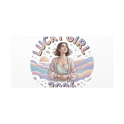 Lucky Girl 2026 Canvas | Manifest Luck, 2026 Lucky Charms