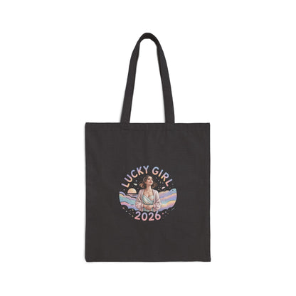 Lucky Girl 2026 Manifest Luck Tote | 2026 lucky charms, angel number