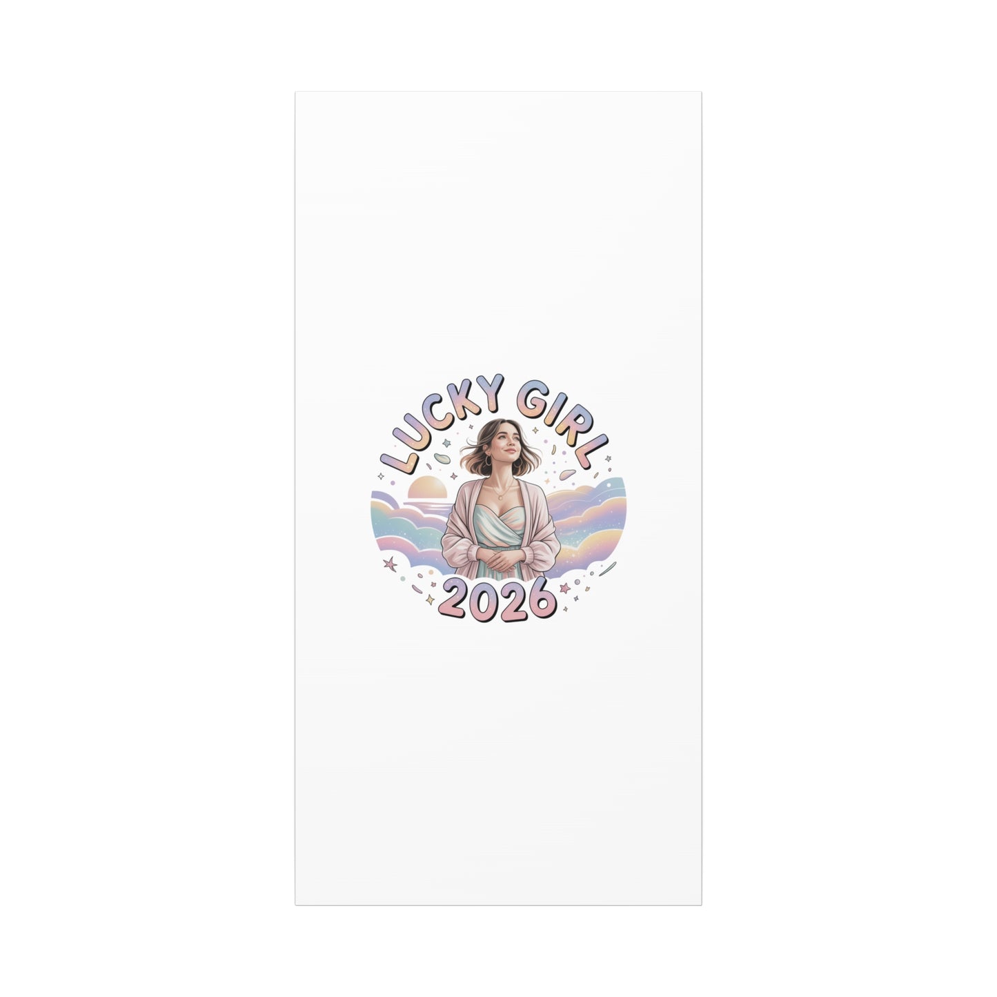 Lucky Girl 2026 Canvas | Manifest Luck, 2026 Lucky Charms