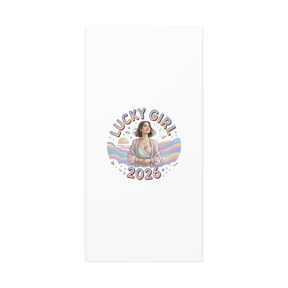 Lucky Girl 2026 Canvas | Manifest Luck, 2026 Lucky Charms