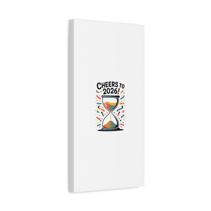 Cheers to 2026 Hourglass Canvas | 2026 goals, new year motivation