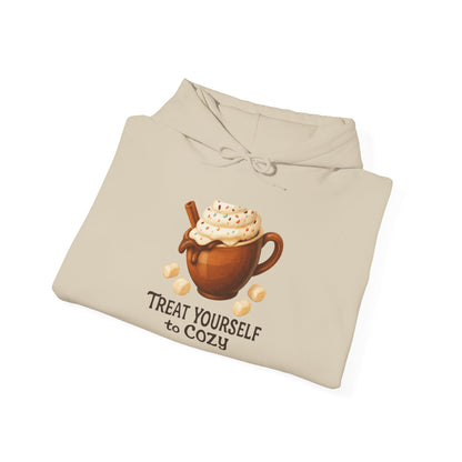 Hoodie — Treat Yourself to Cozy Hot Cocoa Graphic Hoodie