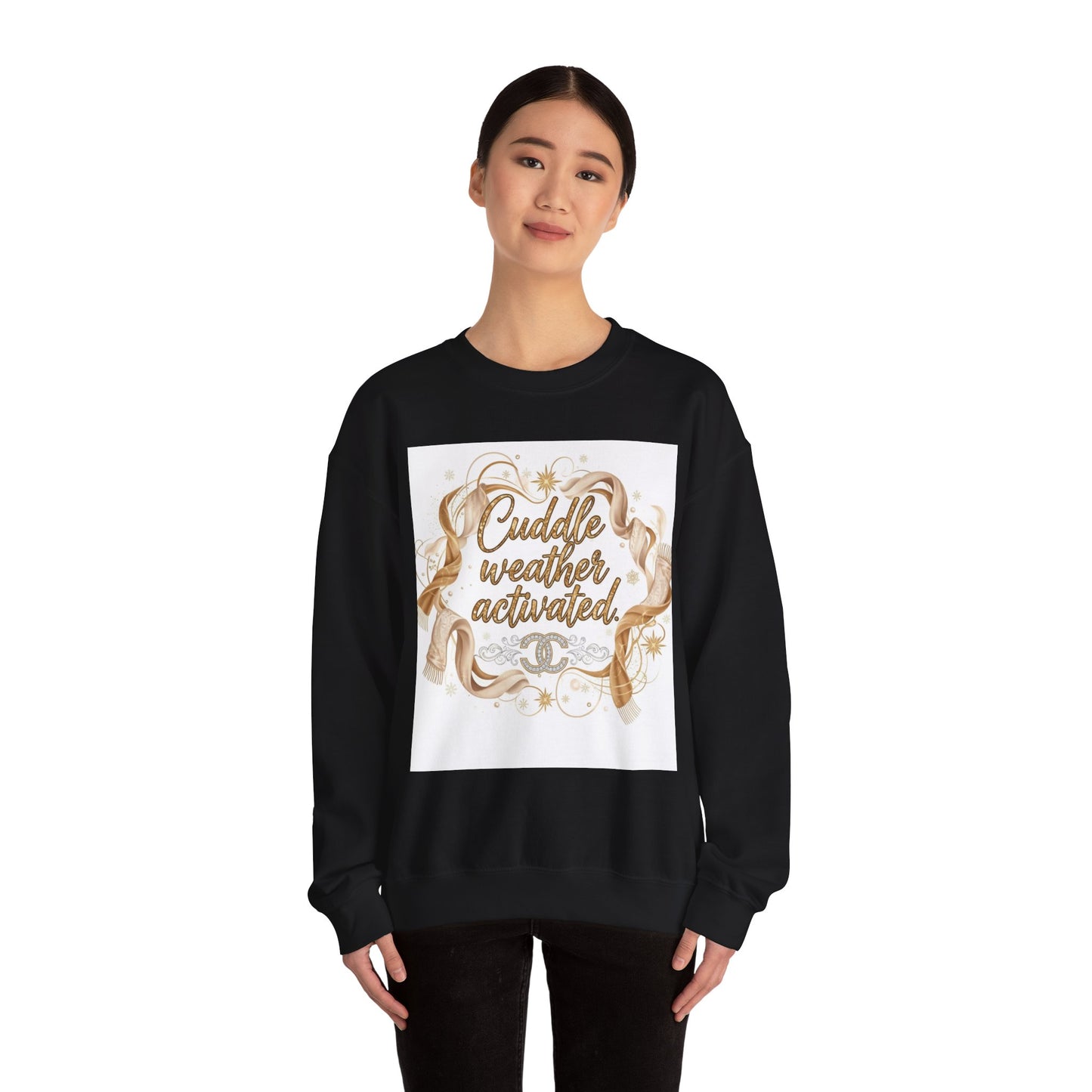 Cuddle Weather Activated Crewneck Sweatshirt — Cozy Winter Pullover