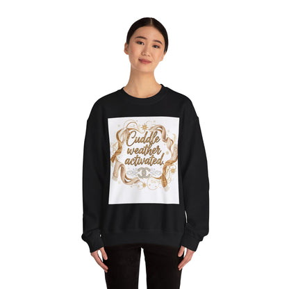 Cuddle Weather Activated Crewneck Sweatshirt — Cozy Winter Pullover
