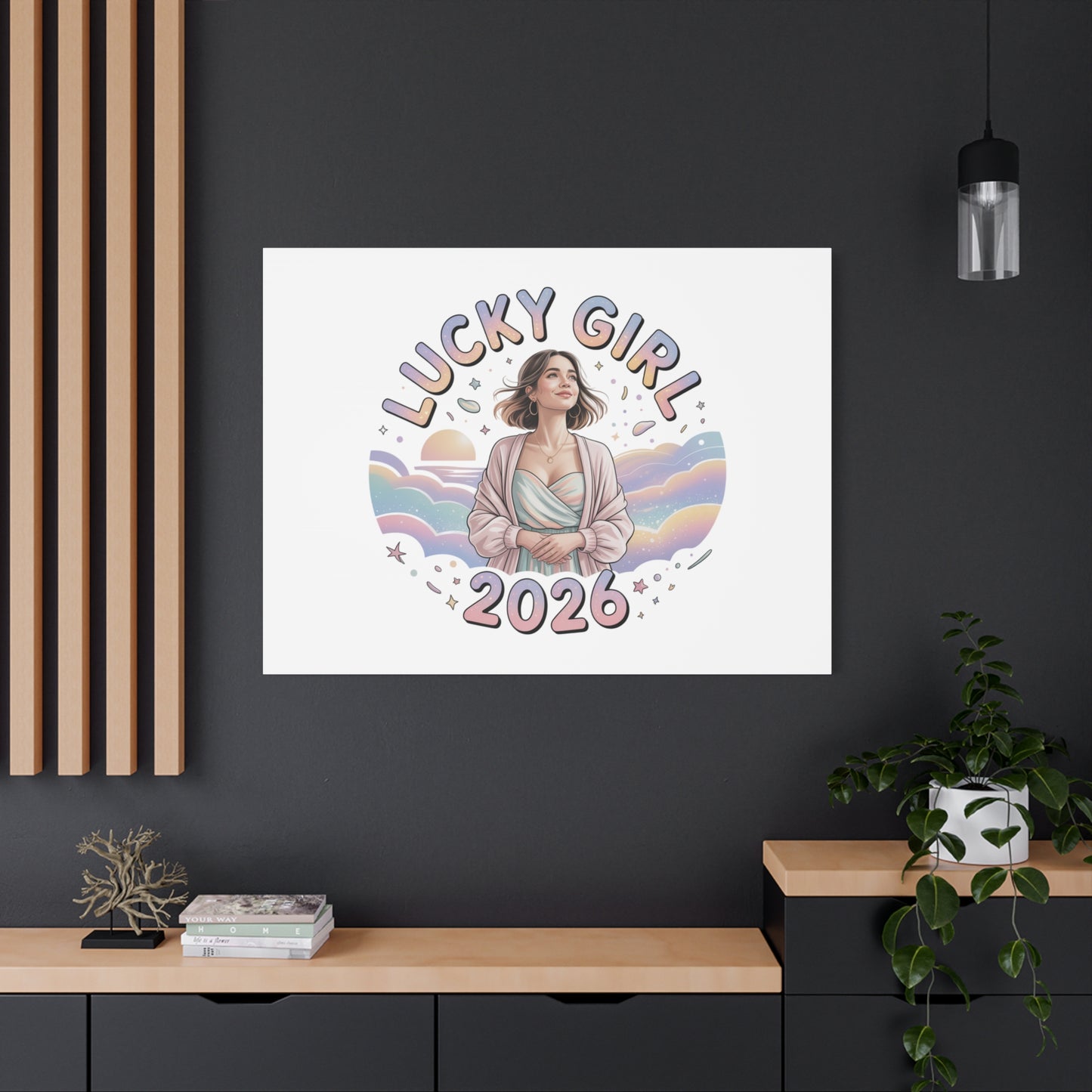 Lucky Girl 2026 Canvas | Manifest Luck, 2026 Lucky Charms