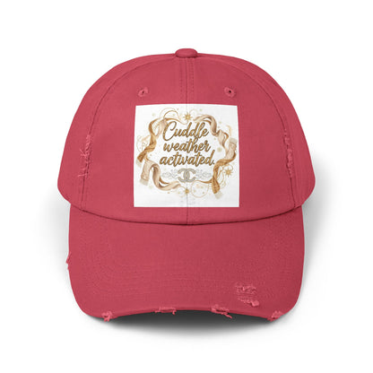 Cuddle Weather Activated Distressed Cap