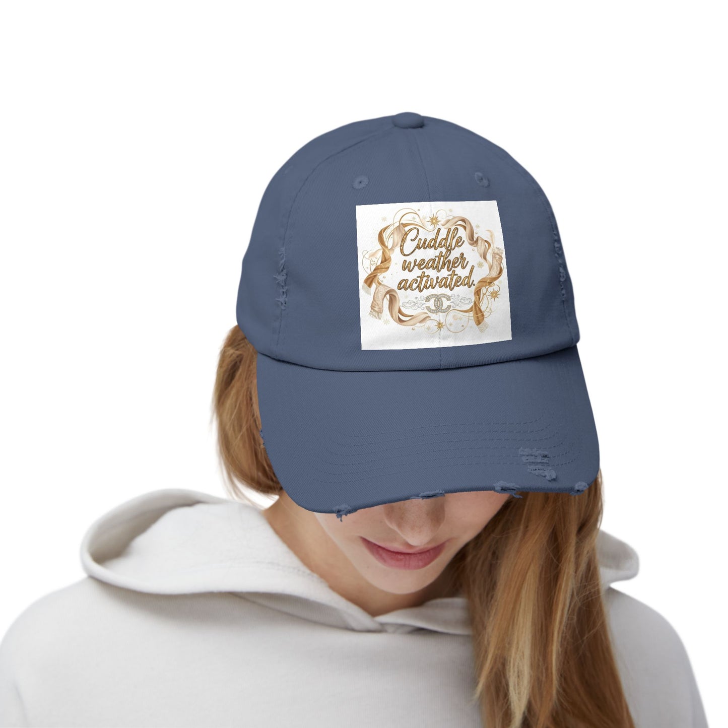 Cuddle Weather Activated Distressed Cap