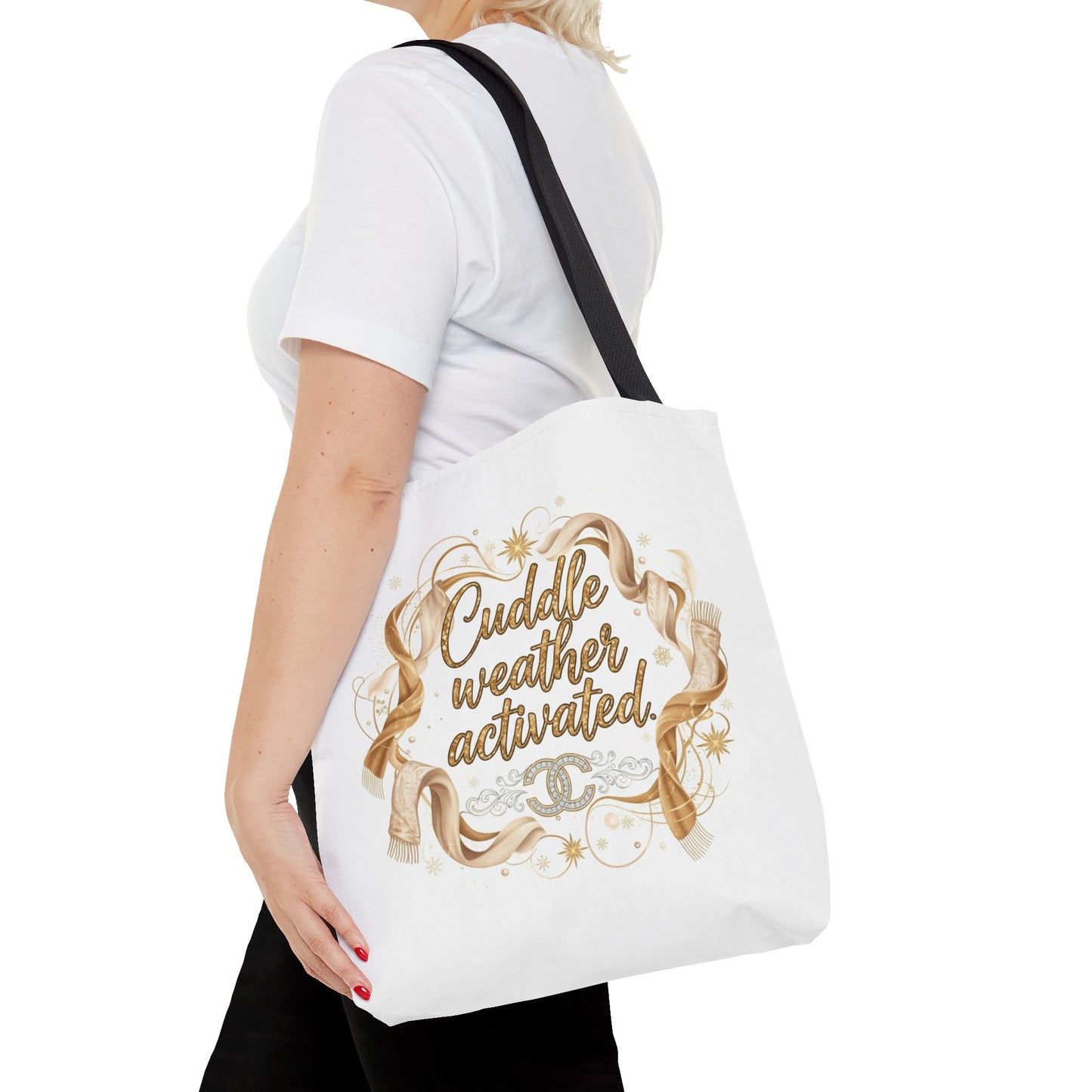 Cuddle Weather Activated Tote Bag — Cozy Fall Cozy Season Canvas Tote