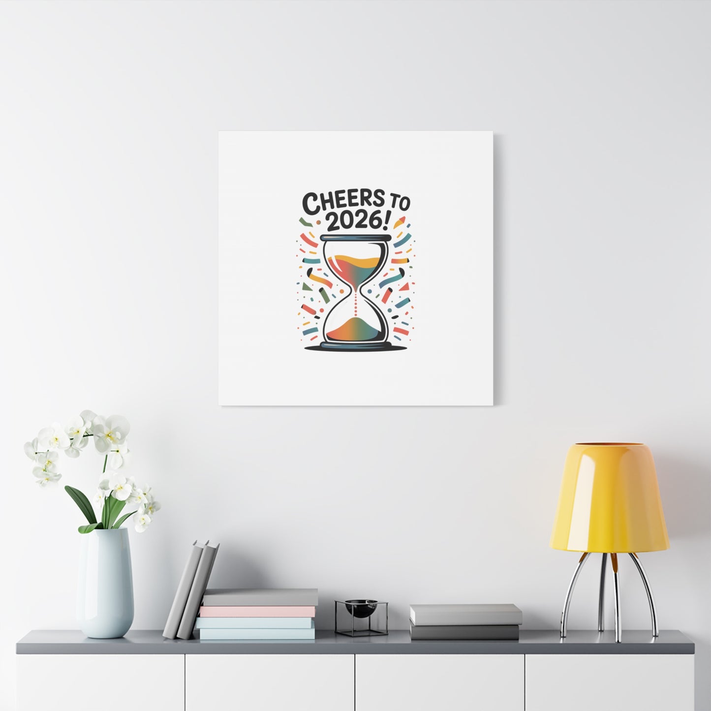 Cheers to 2026 Hourglass Canvas | 2026 goals, new year motivation