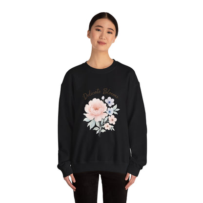 Delicate Blooms Floral Sweatshirt