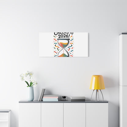 Cheers to 2026 Hourglass Canvas | 2026 goals, new year motivation