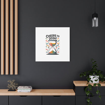 Cheers to 2026 Hourglass Canvas | 2026 goals, new year motivation