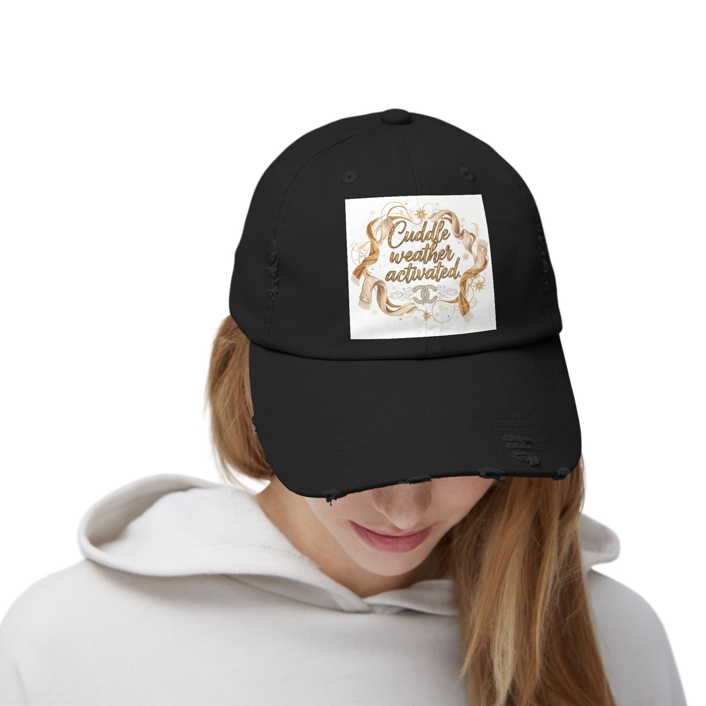 Cuddle Weather Activated Distressed Cap