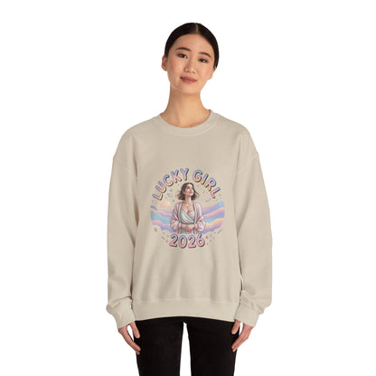 Lucky Girl 2026 Manifest Luck Sweatshirt | 2026 Lucky Charms, Angel Number