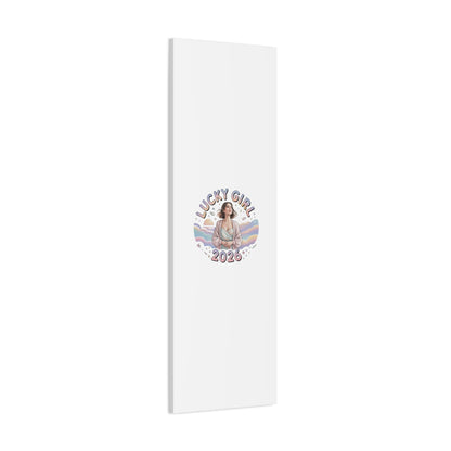 Lucky Girl 2026 Canvas | Manifest Luck, 2026 Lucky Charms