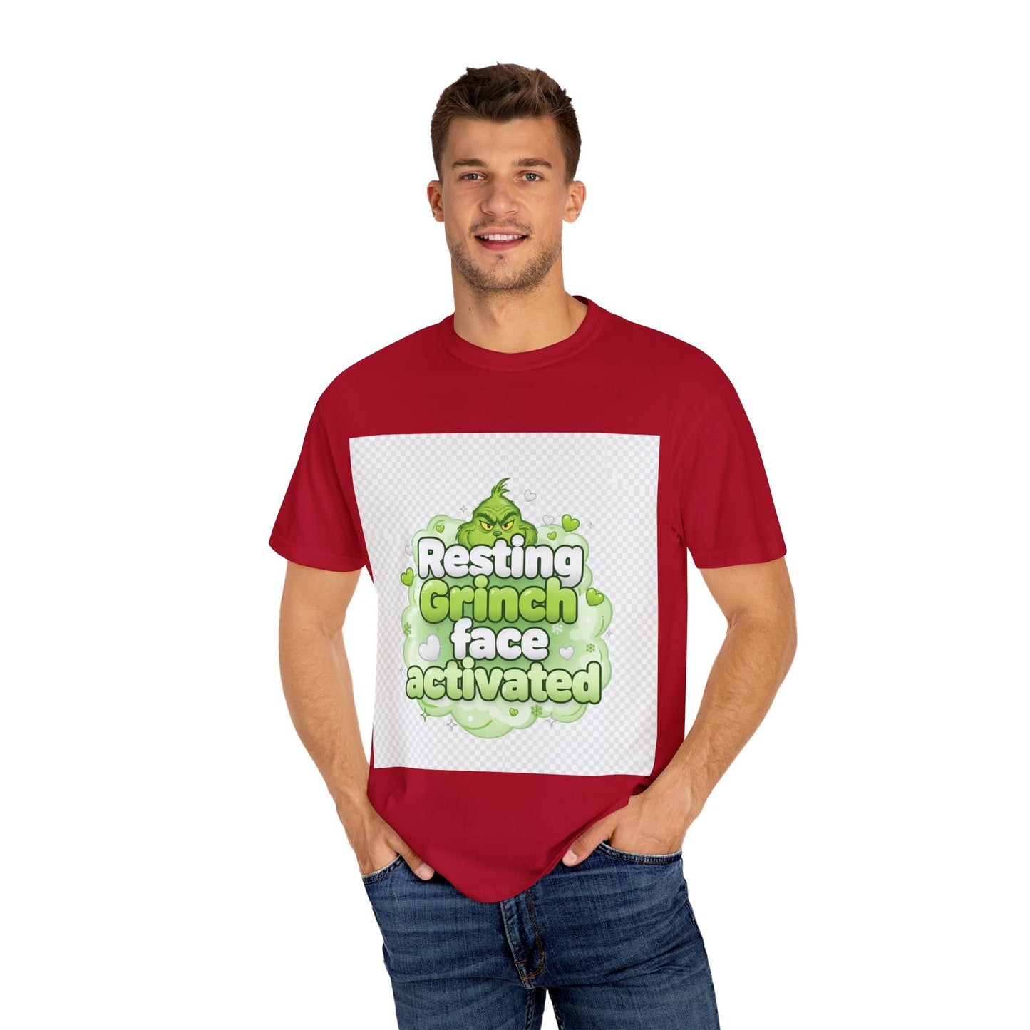 Resting Grinch Face Activated T-Shirt