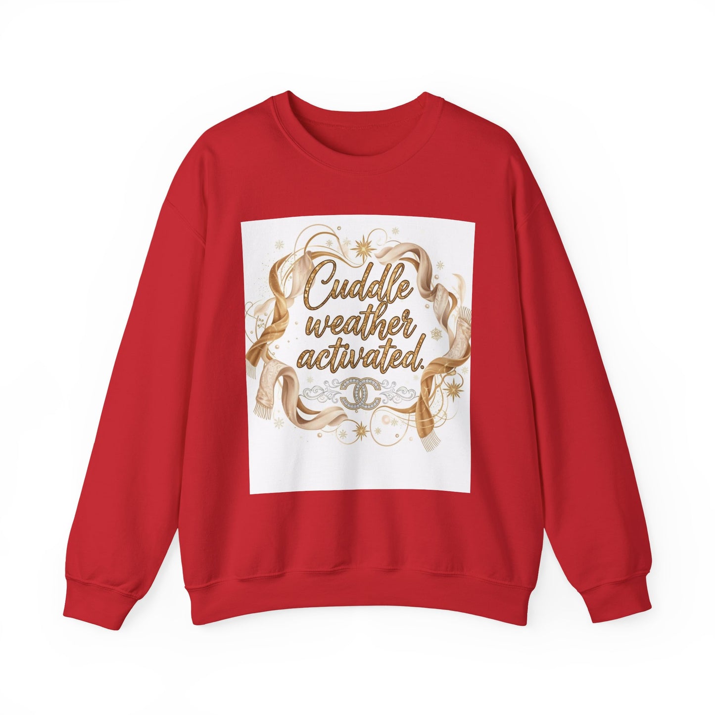 Cuddle Weather Activated Crewneck Sweatshirt — Cozy Winter Pullover