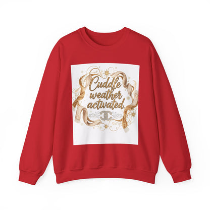 Cuddle Weather Activated Crewneck Sweatshirt — Cozy Winter Pullover
