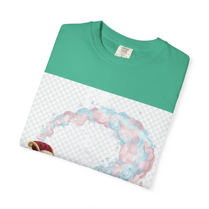 Sleighing Softly in Style T-Shirt — Festive Sleigh Graphic Holiday Tee