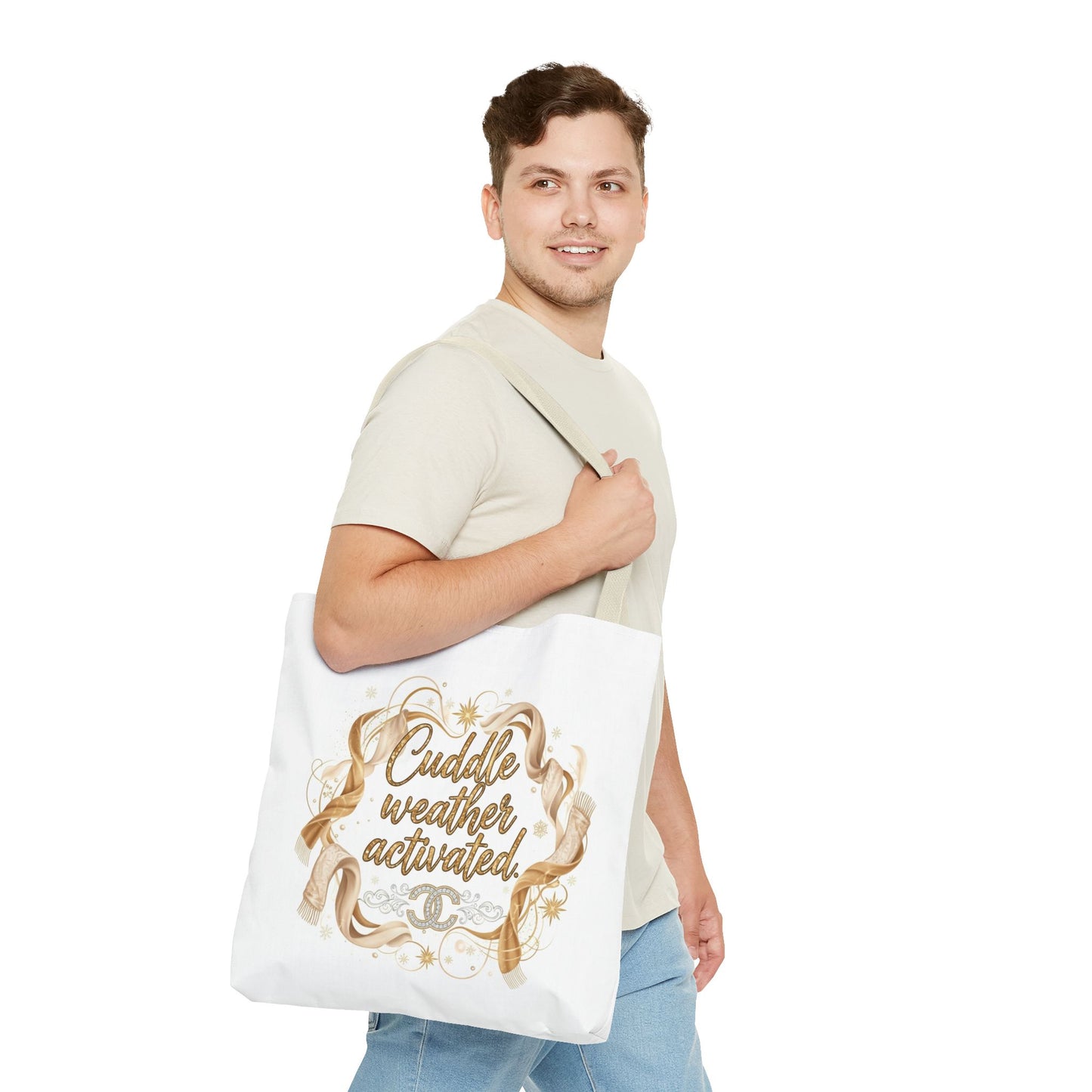 Cuddle Weather Activated Tote Bag — Cozy Fall Cozy Season Canvas Tote