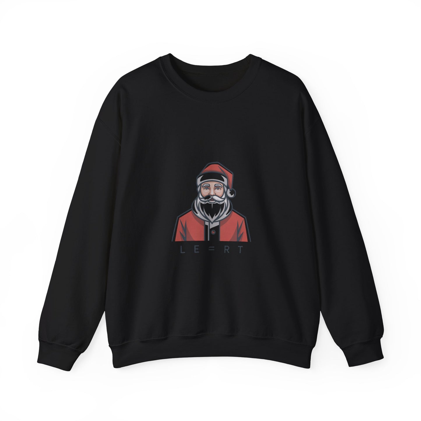 Minimal Santa Graphic Sweatshirt | Modern Santa, Geometric Christmas