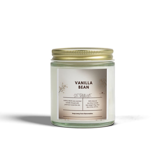 Vanilla Bean Wax Candle (4oz & 9oz)