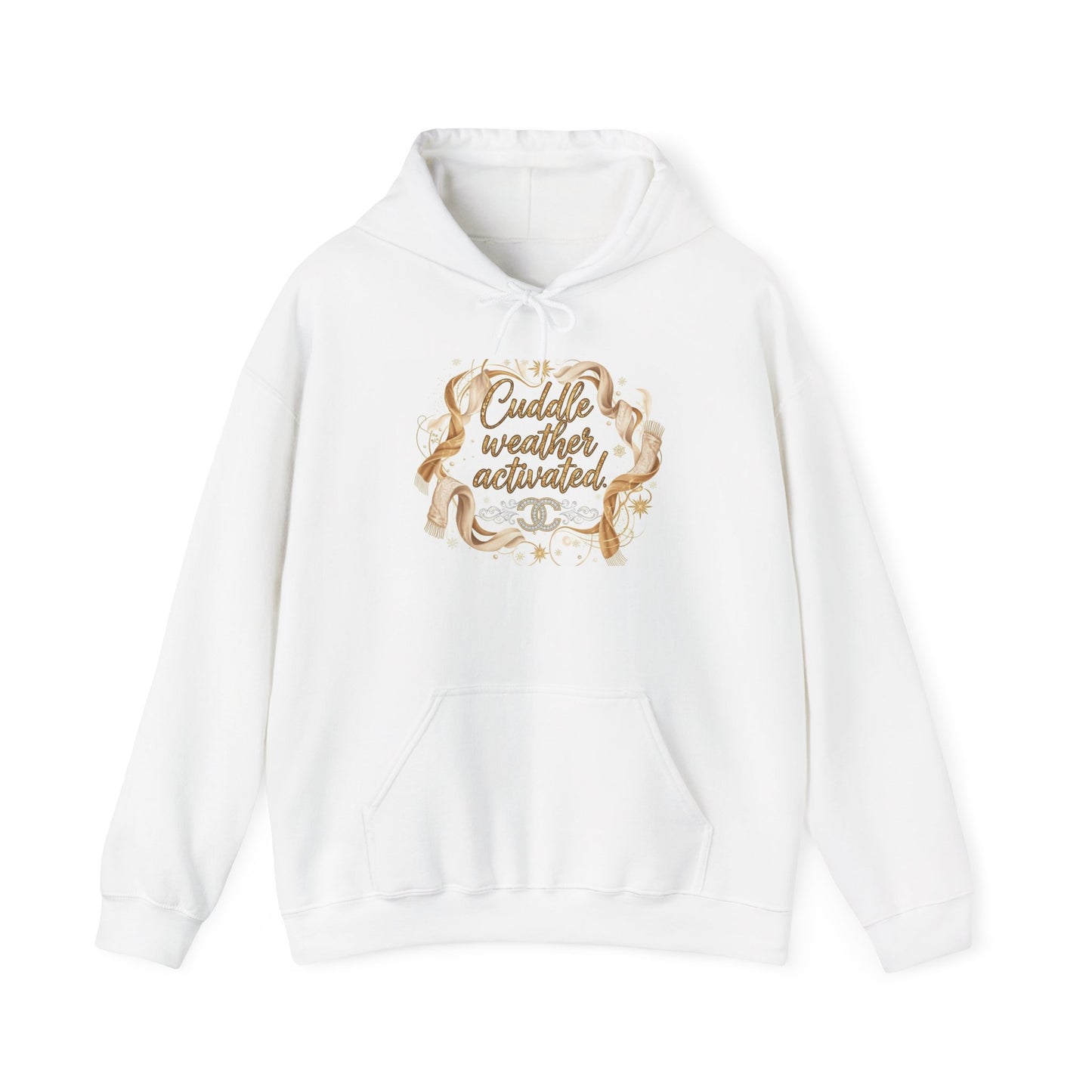 Cuddle Weather Activated Hoodie — Cozy Script Graphic Pullover