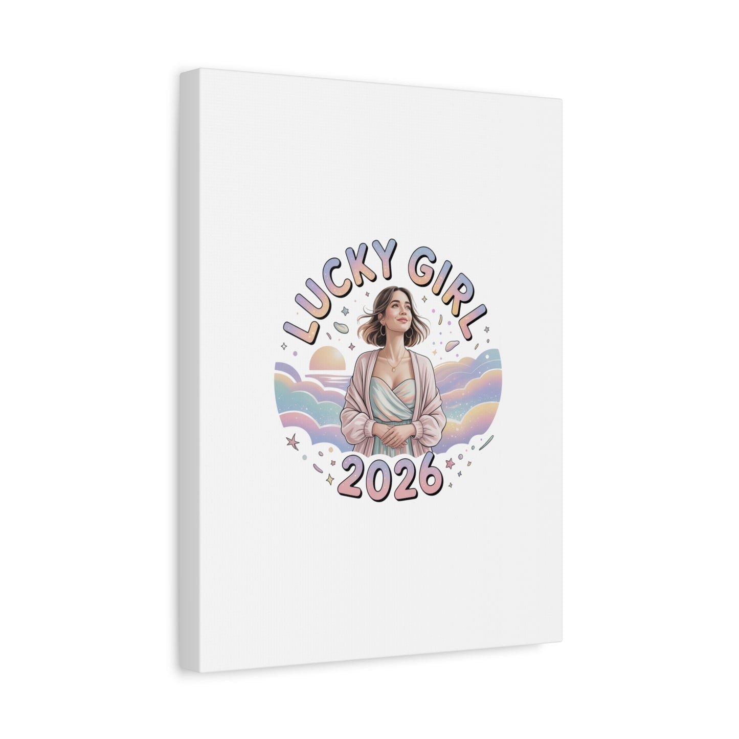 Lucky Girl 2026 Canvas | Manifest Luck, 2026 Lucky Charms