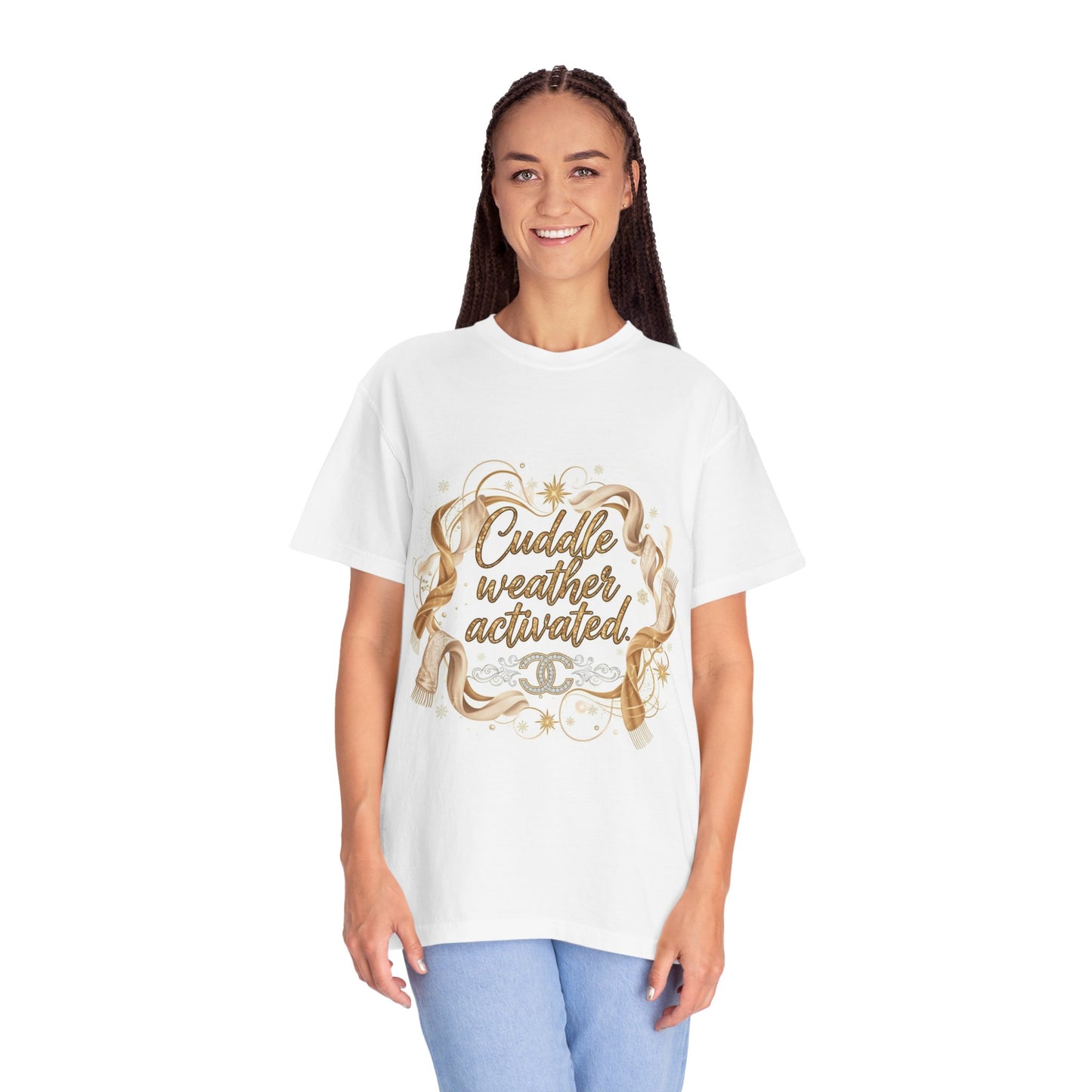 Cuddle Weather Activated T-Shirt — Cozy Autumn Graphic Tee