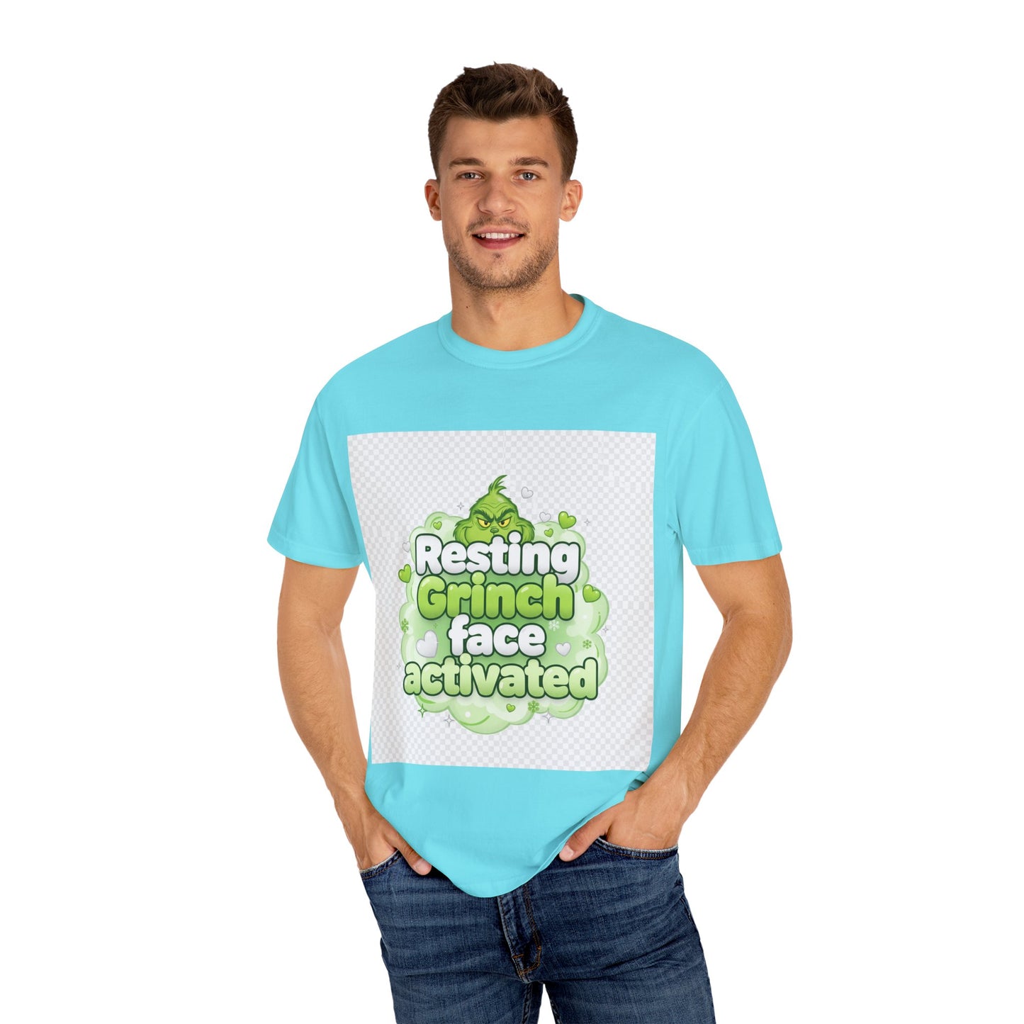 Resting Grinch Face Activated T-Shirt